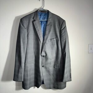 J Hilburn Men’s Single Breasted 2 Button Wool Blazer Jacket